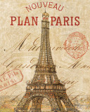 Letter from Paris Kunstdruck von Andrea Laliberte