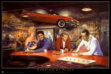 Evening At Ricks - George Bungarda Prints