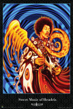 Jimi Hendrix - Sweet Music of Hendrix Posters