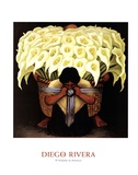 El Vendedor de Alcatraces Posters by Diego Rivera