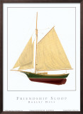 Friendship Sloop Art by Robert Duff