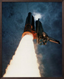 NASA - Columbia Launch Into Clouds  - ?Spaceshots Art