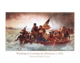 Washington Atravessando o Delaware, c.1851 Arte por Emanuel Gottlieb Leutze
