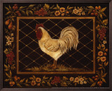 Old World Rooster Print by Kimberly Poloson Old World Rooster Print by Kimberly Poloson