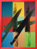 Knives, c.1981-82 (multi squares) Posters por Andy Warhol