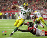 Aaron Rodgers 2010 Playoff Action Foto