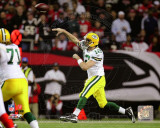 Aaron Rodgers 2010 Playoff Action Photo