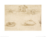 Military Machines Giclee Print by Leonardo Da Vinci