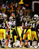 Ben Roethlisberger Celebrates Winning the 2010 AFC Championship Game Photo