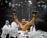 Muhammad Ali vs Sonny Liston Spotlight Photo
