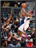 Indiana Pacers v Atlanta Hawks: Jeff Teague and T.J. Ford Prints by Kevin Cox