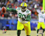 B.J. Raji 2010 NFC Championship Game Touchdown Photo