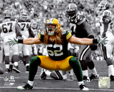 Clay Matthews 2010 Spotlight Action Photographie