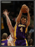 Los Angeles Lakers v Chicago Bulls: Luke Walton and Omer Asik Prints by Jonathan Daniel