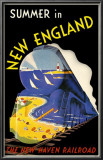 Summer In New England Print
