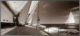 Starboard Side I Framed Canvas Print by Cory Silken