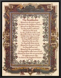 The Beatitudes Framed Canvas Print
