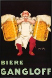 Biere Gangloff Framed Canvas Print by Jean D' Ylen