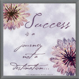 Success Framed Canvas Print by Paula Scaletta