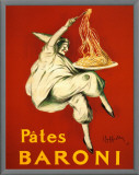 Pates Baroni, c.1921 Framed Canvas Print by Leonetto Cappiello