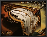 Soft Watch at the Moment of First Explosion, c.1954 Framed Canvas Print by Salvador Dalí