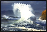 Integrity: Wave Framed Canvas Print