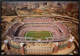 Baltimore - First Opening Day at Raven Stadium Framed Canvas Print by Mike Smith