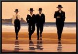 Billy Boys Framed Canvas Print by Jack Vettriano