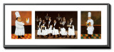 Restaurant des Capucines Framed Canvas Print by Guy Buffet