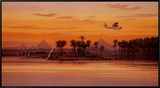Imperial Airways, Egypt Framed Canvas Print by Kerne Erickson