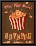 Hot Buttered Popcorn Framed Canvas Print by Louise Max