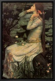 Ophelia, 1894 Framed Canvas Print