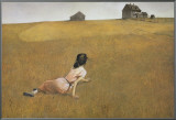 Christina's World Framed Canvas Print by Andrew Wyeth