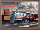 The Hiawatha Framed Canvas Print by Larry Grossman