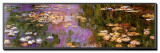 Water Lilies I Framed Canvas Print by Claude Monet
