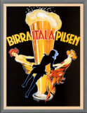 Birra Itala Pilsen, 1920 Framed Canvas Print