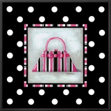 Purse II Framed Canvas Print by Kathy Middlebrook
