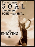 Ultimate Goal Framed Canvas Print