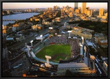 Boston - All Star Game at Fenway Framed Canvas Print by Mike Smith