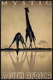Mystic South Africa Framed Canvas Print by Gayle Ullman