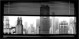 Visão de Manhattan, Nova York Impressão em tela emoldurada por Torsten Hoffman Visão de Manhattan, Nova York Impressão em tela emoldurada por Torsten Hoffman
