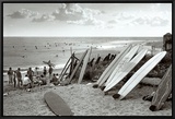 At the Point, 1960 Framed Canvas Print