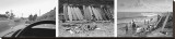 Surfrider Beach, May 14th, 1960 Stretched Canvas Print by Leigh Wiener
