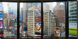 Times Square, Nueva York Reproducción en lienzo de la lámina por Torsten Hoffman