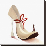 Highheels, Romance Stretched Canvas Print by Inna Panasenko