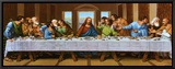 Last Supper Framed Canvas Print by Tobey 