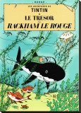 Le Trésor de Rackham Le Rouge, c.1944 Impressão em tela esticada por Hergé (Georges Rémi)