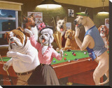 Scratched at Dawn Stretched Canvas Print by Arthur Sarnoff