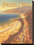 Pacific Coast Stretched Canvas Print by Kerne Erickson