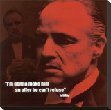 The Godfather: The Offer Stretched Canvas Print
